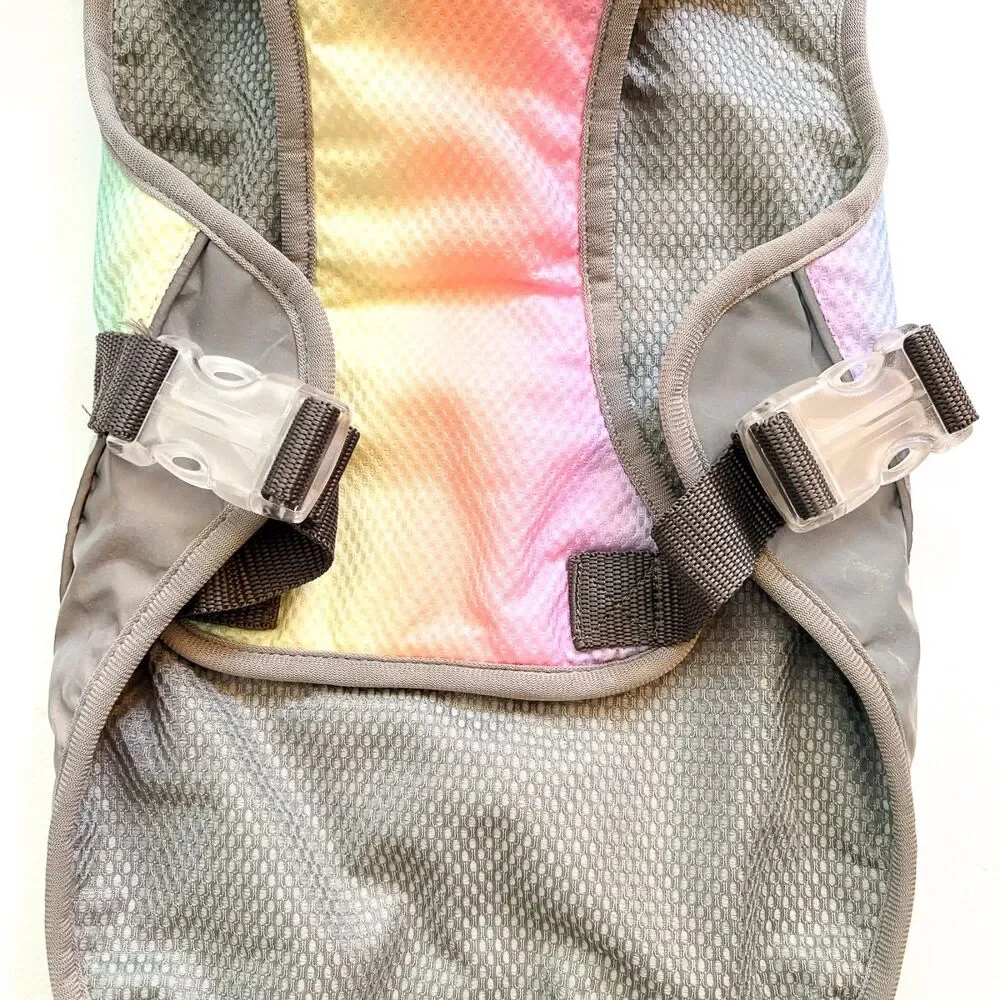 Canada Pooch 16 Dog Coat Jacket Medium Girl Colorful Pastel NWOT